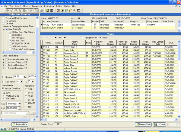 KeyChart Ophthalmology EMR Software EHR and Practice Management Software